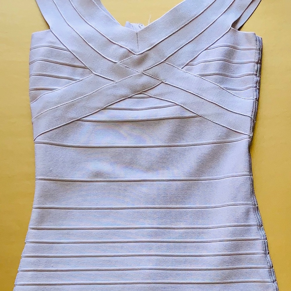 Guess Women's Dress Beige Sz Small Spandex